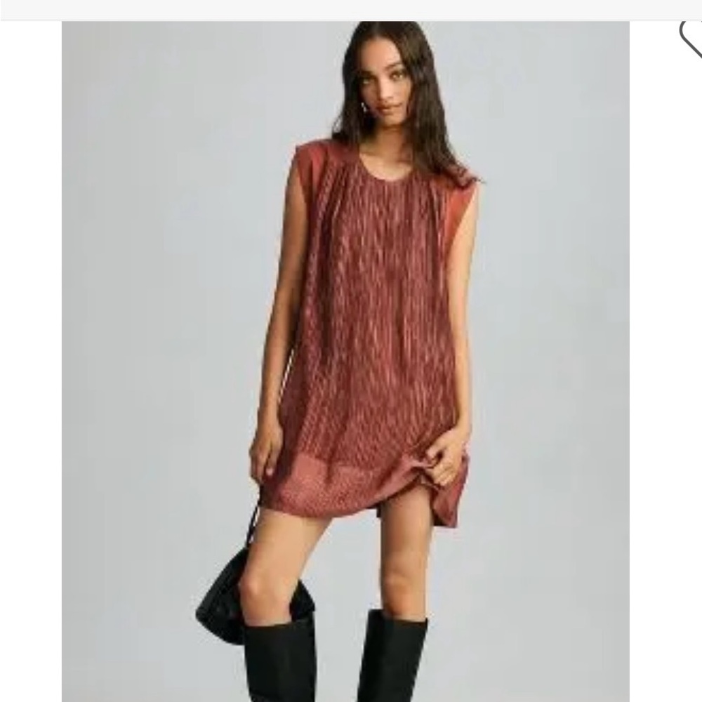 Anthropologie NWOT mini dress.  Very well made.